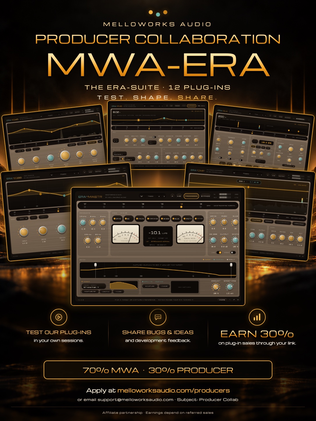 MWA-ERA Suite producer collab flyer